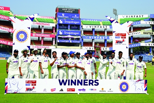 Gill wins first series as India captain with 2-0 West Indies sweep Gill wins first series as India captain with 2-0 West Indies sweep