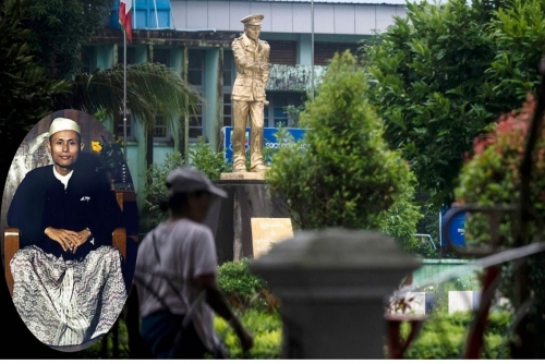 Statues of Myanmar Independence Hero Aung San Vanish Amid Junta Crackdown Statues of Myanmar Independence Hero Aung San Vanish Amid Junta Crackdown