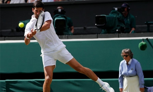 Djokovic off to winning start Djokovic off to winning start