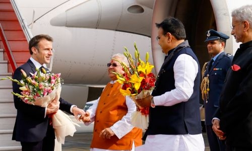 India rolls out red carpet for Macron as France eyes trade deals India rolls out red carpet for Macron as France eyes trade deals