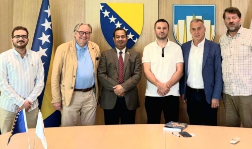 Capital Councillor Holds Cooperation Talks with Sarajevo Mayor Capital Councillor Holds Cooperation Talks with Sarajevo Mayor
