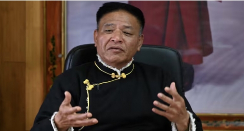 Tibet-in-exile leader Penpa Tsering sworn in for second term