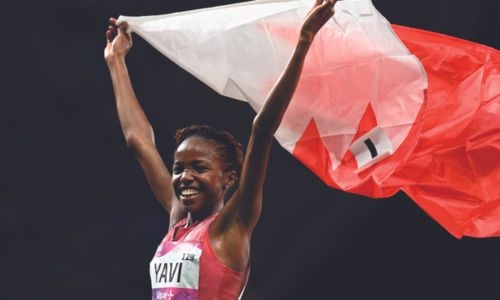 Bahraini Winfred Yavi nominated athlete of the year Bahraini Winfred Yavi nominated athlete of the year