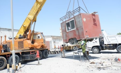Southern Municipality evicts illegal vendors, street encroachments in Al-Hajiyyat area