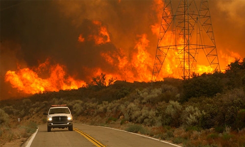 California wildfire spreads to over 11,000 acres