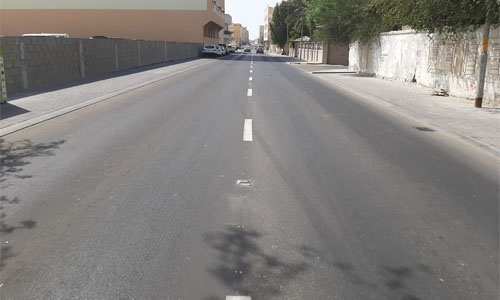 Ministry completes works of Sheikh Hamoud bin Sabah Street in Riffa