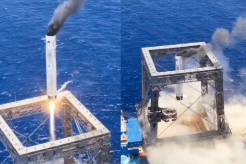 China recovered its first reusable rocket and showed a new way to do it