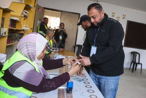 Palestinian officials hail local elections in a Gaza community and the West Bank