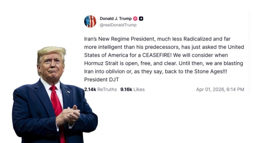 Iran’s New President Requests Ceasefire, Says Trump