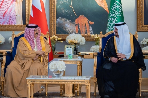 His Majesty King Hamad Arrives in Riyadh to Lead Bahrain's Delegation at GCC-US Summit