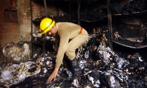 13 dead in Indian garment factory fire 13 dead in Indian garment factory fire