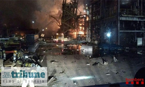Two killed, 8 hurt in blast at Spain chemical plant Two killed, 8 hurt in blast at Spain chemical plant