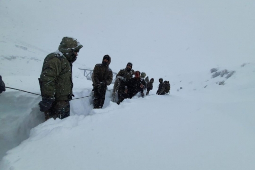 Massive Avalanche in Uttarakhand Traps 41 Road Workers; Rescue Efforts Underway