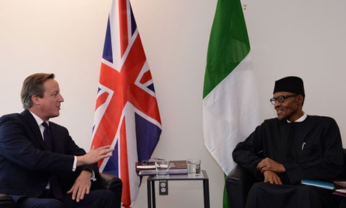 Return stolen assets, Nigeria's Buhari tells Cameron Return stolen assets, Nigeria's Buhari tells Cameron