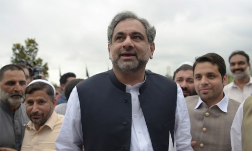 Pakistan's parliament elects Abbasi as new PM