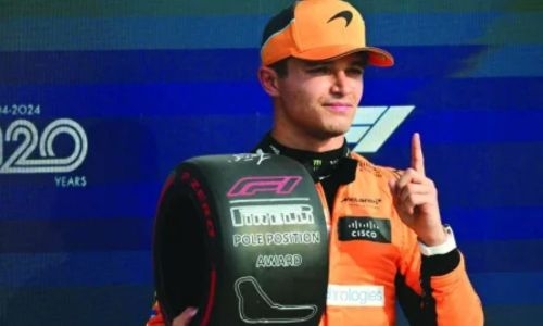 Norris on Italian GP pole
