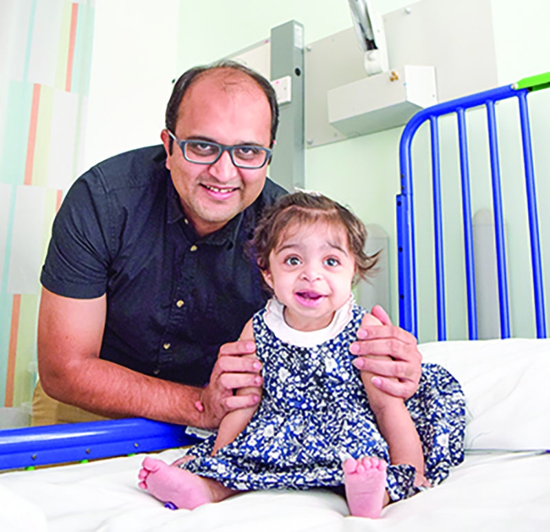 Young girl suffering from hyperinsulinaemic hypoglycaemia undergoes successful treatment at UK hospital 