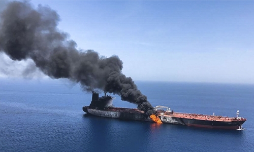 Tankers attacked again in the Gulf