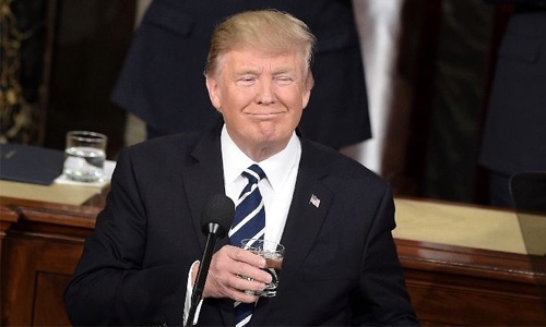 Trump praised for more measured speech, but Congress wants details