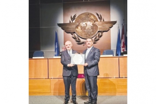 Bahrain wins ICAO Council President certificate for excellence in civil aviation security 