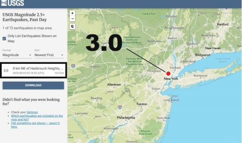 Earthquake Felt in New York as Distant Quake Sends Minor Waves to California Earthquake Felt in New York as Distant Quake Sends Minor Waves to California