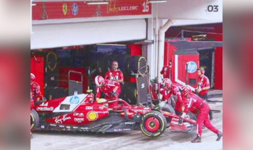 Ferrari boss tells Hamilton, Leclerc to drive, not talk