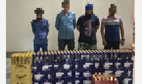 Suspects Arrested for Selling Alcohol in Two Separate Cases