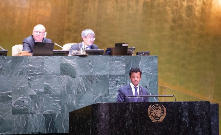 Bahrain participates in UNGA meeting on Palestine