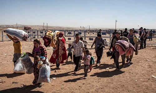 UN 'very worried' about thousands fleeing Iraq offensive UN 'very worried' about thousands fleeing Iraq offensive