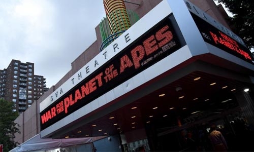 'Apes' swings to top of US box office