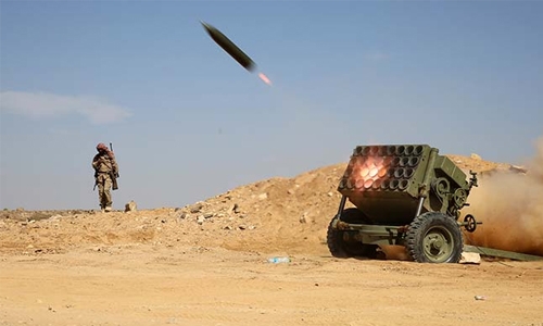 Saudi intercepts  missile fired from Yemeni territory