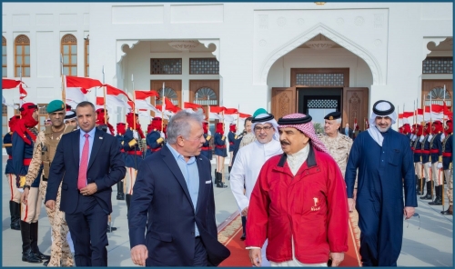 Bahrain and Jordan Leaders Hold High-Level Talks on Regional Developments