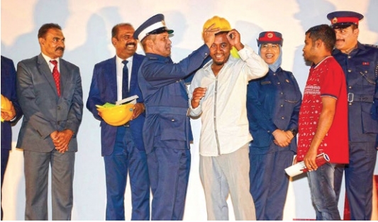 Key event stresses safety of labourers at workplace 