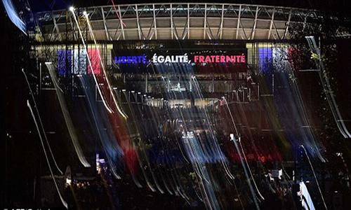 Wembley honours Paris victims with French anthem Wembley honours Paris victims with French anthem