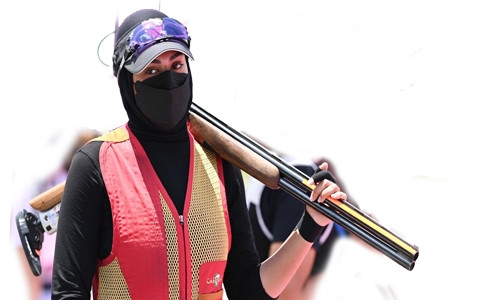 Bahrain's Maryam finishes strong in Women’s Skeet Qualification