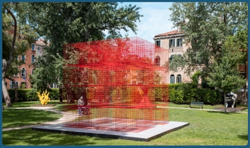 Rashid Al Khalifa Unveils Bahrain-Inspired Installation at Venice Biennale