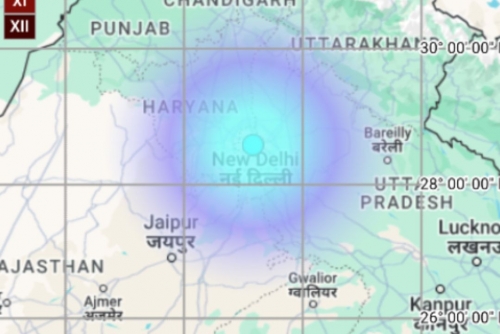 4.0 Magnitude Earthquake Shakes New Delhi, No Major Damage or Casualties Reported
