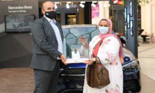 The Avenues-Bahrain names Tahera Ali Hasan Mercedes-Benz E-Class winner The Avenues-Bahrain names Tahera Ali Hasan Mercedes-Benz E-Class winner