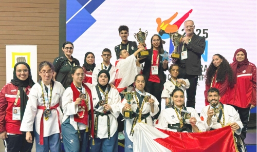 Bahrain tops Asia in historic Para Taekwondo triumph