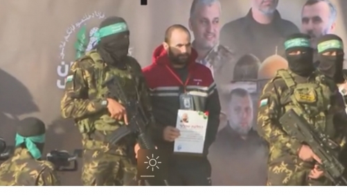 Hamas Releases Three Israeli Hostages as Part of Ceasefire Deal