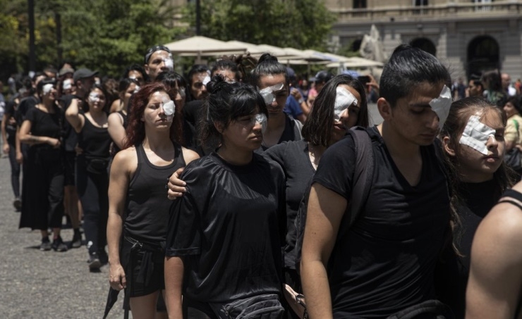 Chilean leader acknowledges excess force used in protests Chilean leader acknowledges excess force used in protests