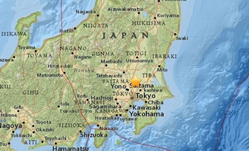 Quake hits Tokyo, eastern Japan cities; no tsunami