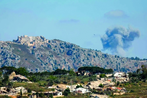 Israel carries out huge detonations near Lebanon’s Beaufort castle Israel carries out huge detonations near Lebanon’s Beaufort castle