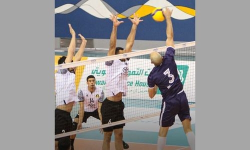 Najma edge past Ahli in volleyball league Najma edge past Ahli in volleyball league