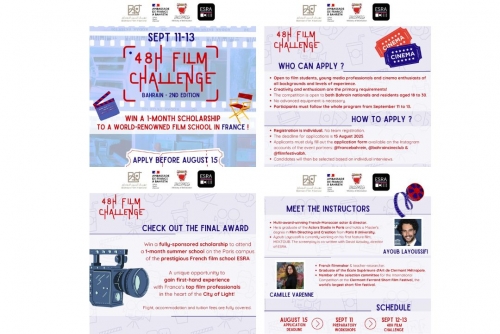France, Bahrain Boost Film Ties
