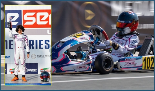 Shaikh Saif Claims Second Place at IAME Round Eight in Abu Dhabi