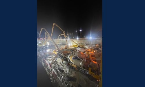 Works Ministry completes concrete casting of Al Fateh Mosque Tunnel project