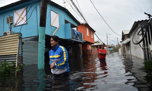 Puerto Rico faces more floods after Maria 'obliteration'