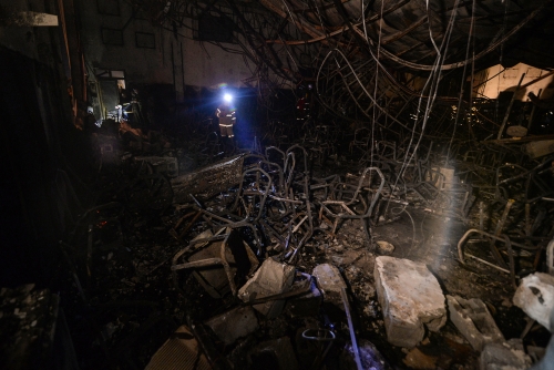 100 killed in fire during wedding in northern Iraq