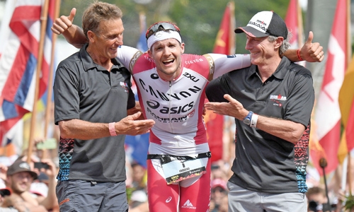 Daniela Ryf, Jan Frodeno shine Daniela Ryf, Jan Frodeno shine